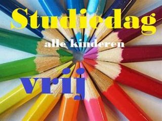 Herinnering: Studiedag vrijdag 8 november a.s.